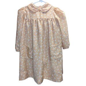 Girls' Floral Spring & Summer Dress with Pockets Size 6